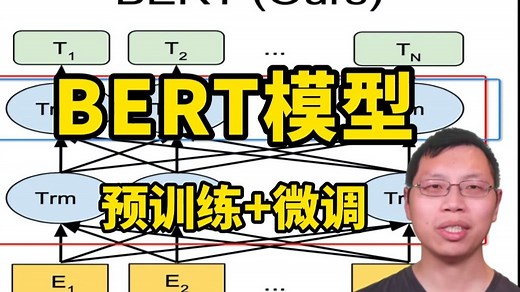 B站最通俗易懂的BERT模型实战教程：李沐大神手把手教你Bert模型预训练 微调实战，看完就能跑通！