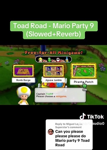 Toad Road Remixed: Slowed Reverb from Mario Party 9