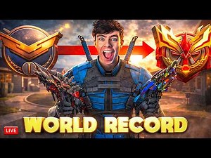 WORLD RECORD ROOKIE TO LEGENDARY in COD Mobile...