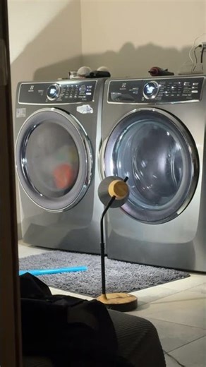 Sarah my Washing Machine washing blankets and Jet the Dryer sanitizing my planet pillow!