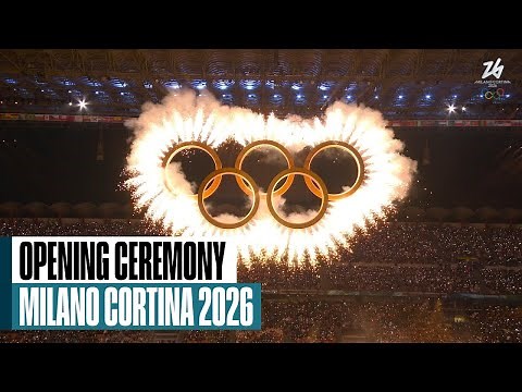 Olympic rings take center stage at Opening Ceremony