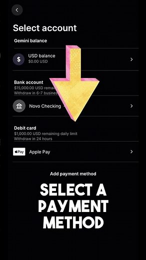 How To Buy Bitcoin On Gemini App - Step-by-Step Guide