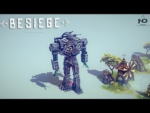 Besiege #2 - Thử Điều Khiển Robot Khổng Lồ Đi Phá