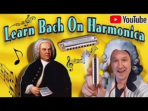 "Minuet in G" (Petzold/Bach) Classical Harmonica Lesson! (Easy)