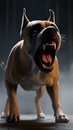 Dangerous Dog Roar 😱🔥 | Angry Dog Attack Sound | 3D Cinematic Dog Growl#dog bark#pagal dog