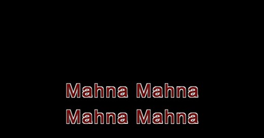 The Muppets - Mahna Mahna (Karaoke)