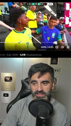 Speed es mufa: nuevamente apoyó al equipo perdedor con Brasil vs Noruega