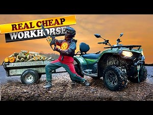 The cheapest 4x4 ATV by CFMoto! Cforce 400 - a real workhorse!