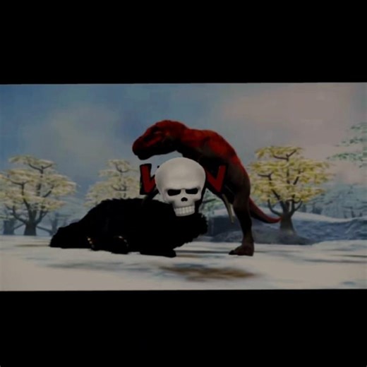 T-Rex Vs Woolly Mammoth #edit #arise #dinosaur #pong1977 #iceage #trex #woollymammoth #dragon