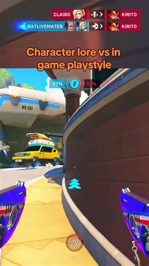 These days it feels like the character your playing is a completely different hero to what you see in cinematics #overwatch #overwatch2 #gaming #ow2