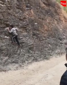 908K views · 26K reactions | #ViralVideos Northeastern Mahendra Baahubali climbing up the hill to his Kingdom Mahishmati. Beautiful background music local Kailash Kher. Fun video made by northestern youths. SS Rajamouli Check out our website here: www.thenortheastjournal.com #thenortheastjournal #tnj #viral #bahubali #kailashkher | The Northeast Journal | Facebook