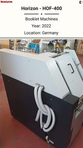 📚 Used HORIZON HOF-400 Booklet Machine for Sale ‪@Machinedalal‬