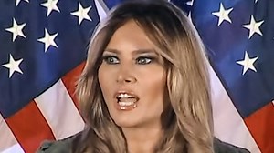 229K views · 2.2K reactions | During a campaign stop on Tuesday, Melania Trump actually blamed DEMOCRATS for the divisiveness in this country and said that they are bad influences for their children. Ironically, this speech was happening as a federal court handed down a ruling that her husband can't escape a defamation lawsuit against him, highlighting the hypocrisy of the most evil First Lady of our lifetimes. Ring of Fire's Farron Cousins discusses this. | The Ring of Fire | Facebook