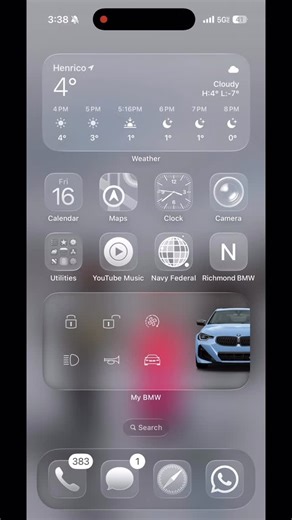 Stephanie M on Instagram: "Well somebody told me you can do widgets with Android too 👀 but I’ve found this awesome trick, what do you think? #bmw #sales #widgets #fyp"