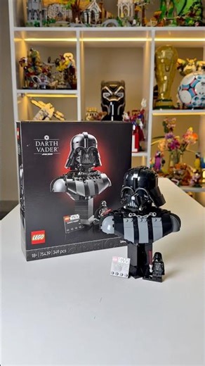 LEGO Star Wars Darth Vader Bust is impressive most impressive! #rlfm #starwars #75439