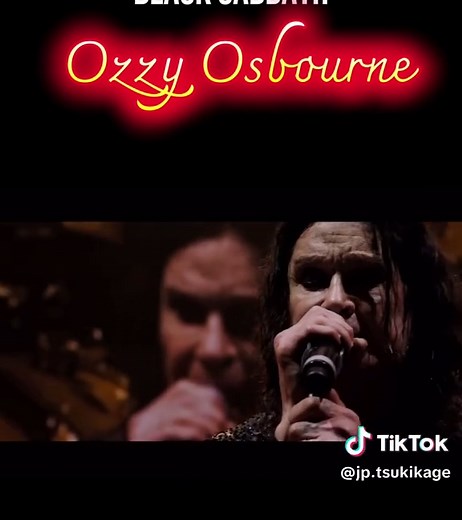 #ブラックサバス #オジー・オズボーン #IronMan ご冥福をお祈りします