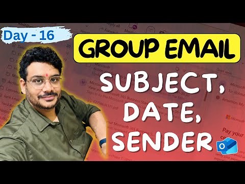 Group Email by Subject, Date, Sender in New Outlook