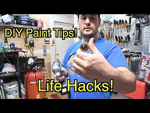 Life Hacks at Home: Spray Gun Painting Tips Sizes and Spray Gun Setup