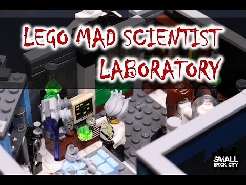 LEGO Mad Scientist Lab Interior MOC