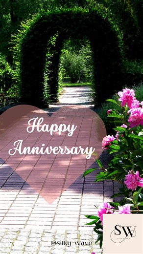 Anniversary GIF | #anniversary #anniversarywishes #whatsappstatus @SilkyWave