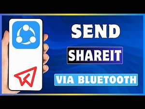 How To Send SHAREit Through Bluetooth | Share SHAREit App Via Bluetooth