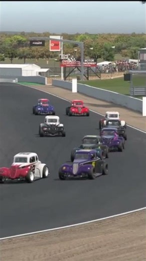 🔥 Legends Car FLIPS at Winton! | iRacing Chaos 🔥#automobiles #racing #gaming #iracing