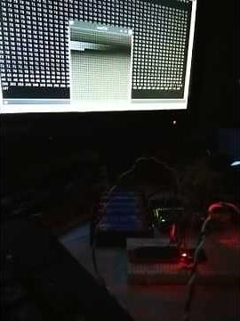 TCD1201D with arduino + processing test