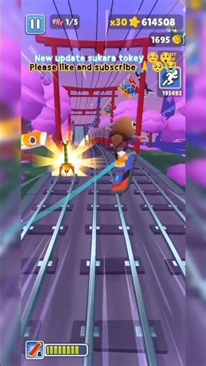 #running #subwaysurfers #subwaysurfersshorts #totalgaming #tacnogamerz #trainvideo#shorts#ujjwal