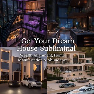 Get Your Dream House Subliminal – Wealth Alignment, Home Manifestation Abundance - Etsy Canada