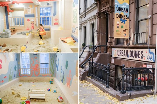 Indoor sandpit with ‘natural sand’ saves NYC kids from public ‘litter boxes’ — for a fee