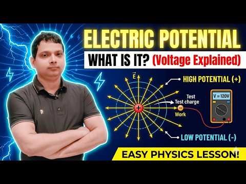 ⚡ Electric Potential + Numericals CBSE | Complete Guide Part :- 1.