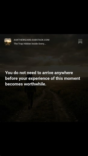 The Trap of Destinations