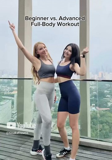Beginner vs Advanced WORKOUTS: Which One Is More Effective? 🔥 In this collab, we break down key exercises and show how to scale them based on your fitness level. Whether you’re just starting out or looking for a challenge, these variations will help you train smarter and get stronger! Which level are you at? Let us know in the comments! #WorkoutChallenge #BeginnerVsAdvanced #FullBodyWorkout #beginnerveadvanced #tinakafitness #fitness #tinakafitness #workout #homeworkout #workoutathome #workoutr