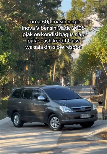 Innova V Bensin Matic 2008 - Cuma 60JT (Nego)