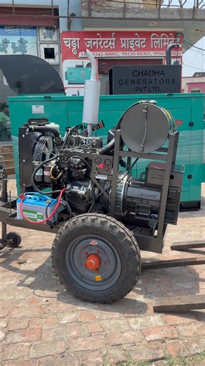 20kVA Mahindra 265 DI Diesel Generator | Heavy Duty Trolley Type | Chadha Sunil Brand #shorts #viral