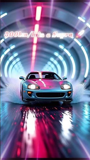 300kmh in a Supra 🚀