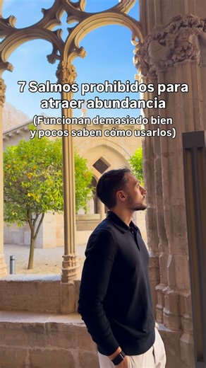 Jorge Muñoz Parral | Mentor en Ley de Atracción & Abundancia on Instagram: "Escribe 👉 “YO” y accede GRATIS al reto EL CÓDIGO DE LA ABUNDANCIA DE 7 días! Dicen que la Biblia habla de fe… Pero algunos salmos esconden códigos de expansión económica tan fuertes que, durante siglos, solo los usaban quienes conocían el poder oculto de las palabras. Aquí van 7 salmos que casi nadie te dice que sirven para activar la abundancia: 1️⃣ Salmo 1 – Prosperidad que fluye sin esfuerzo Habla del árbol plantado 
