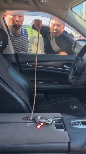 They Locked the Keys… Twice! 😂🚗 #shorts #funny #couple