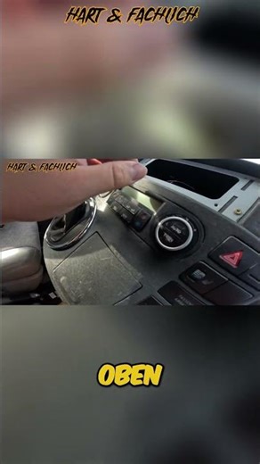 VW T5 Multivan: Heckscheibenheizung Taster Ausbau leicht gemacht! #shorts