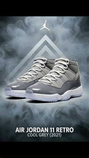 Air Jordan 11 Retro 'Cool Grey' 2021 super clean 🧼🧽👟