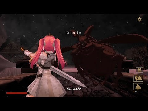 Fallen Princess Knight gameplay (prologue movie and Frozen Flower quest)