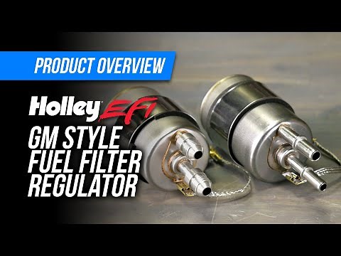 Affordable EFI Fuel Filter & Regulator Combo for any Swap | Holley EFI
