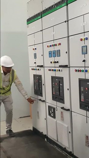 End-user training for the generator control panel #electrical #switchgear #schneider