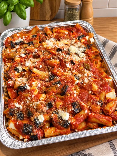 Pasta alla Siciliana al Forno – Easy Baked Sicilian Pasta