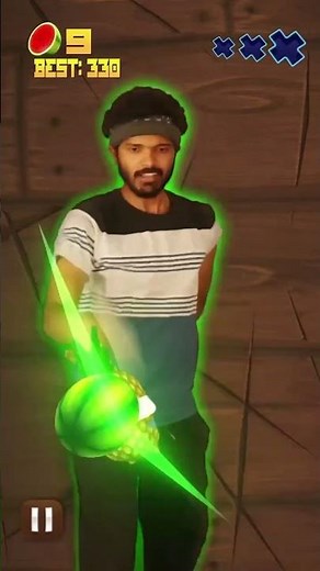 Fruit Ninja and Ninja Crash game Are these two the same? Can I play fruit cutting game on Fomo7 app