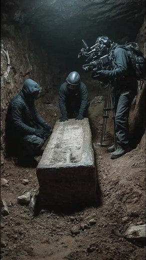 Team Uncovers Black Stone Box That Vibrates When Touched