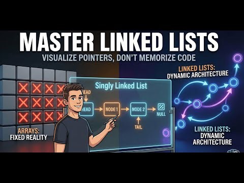 Mastering Linked Lists: Theory, Architecture & Implementation (Data Structures)