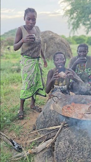 Watch How Hadzabe Tribe Survive by Hunting & Cooking in Forest || True Hunters of Africa