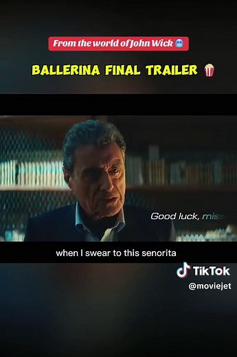 The World of John Wick releases the final trailer for Ballerina (2025) 🍿🔥 #movie #film #ballerina #johnwick #moviejet #movieclips #moviescenes #movietrailer