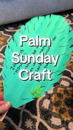 Celebrate Palm Sunday with Simple Palm Leaf Crafts
